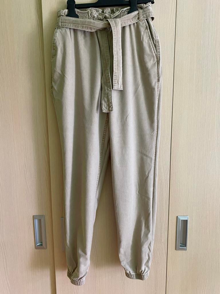 Pantalon jogger Hollister - Taille XS, Enlèvement ou Envoi, Beige, Comme neuf, Longs