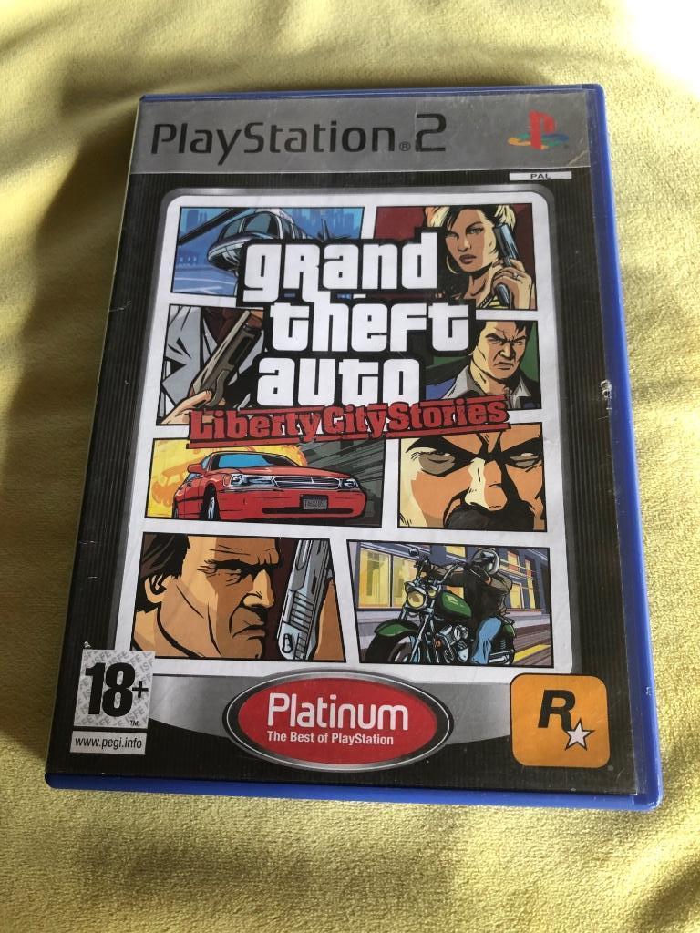 PS2 Grand Theft Auto Liberty City Stories - Platinium (1), Vanaf 18 jaar, 1 speler, Racen en Vliegen, Ophalen of Verzenden