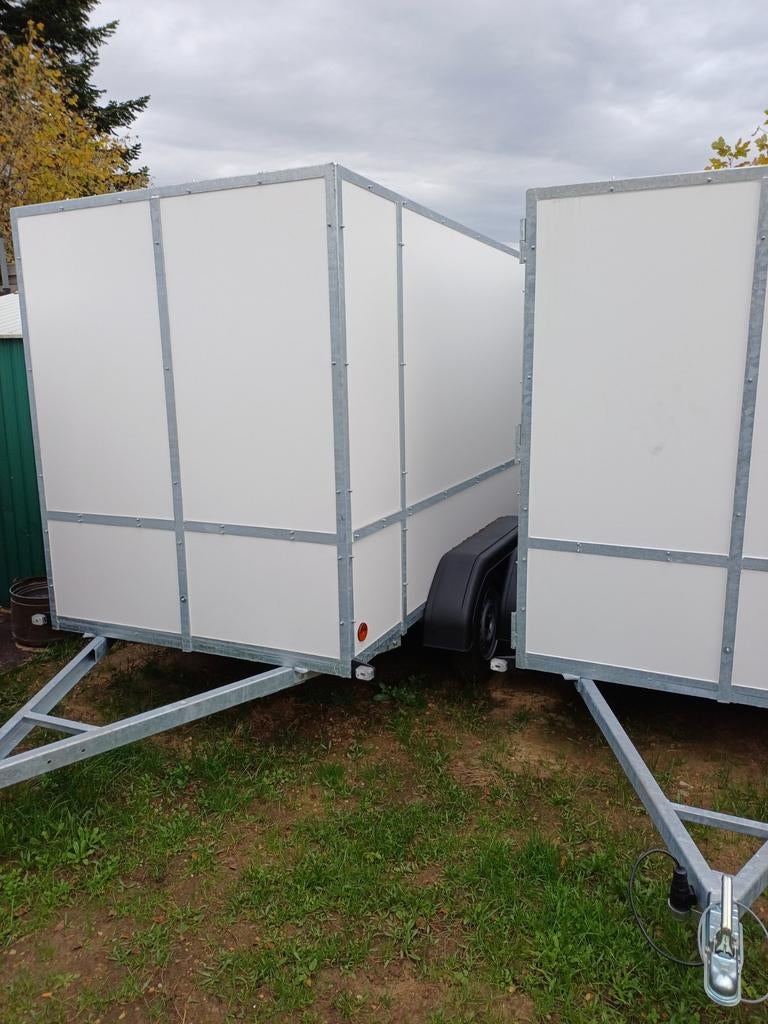 Gesloten aanhangwagen, Ophalen