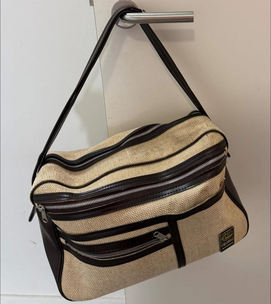Sac vintage  sabena, Ophalen of Verzenden, Gebruikt, Beige