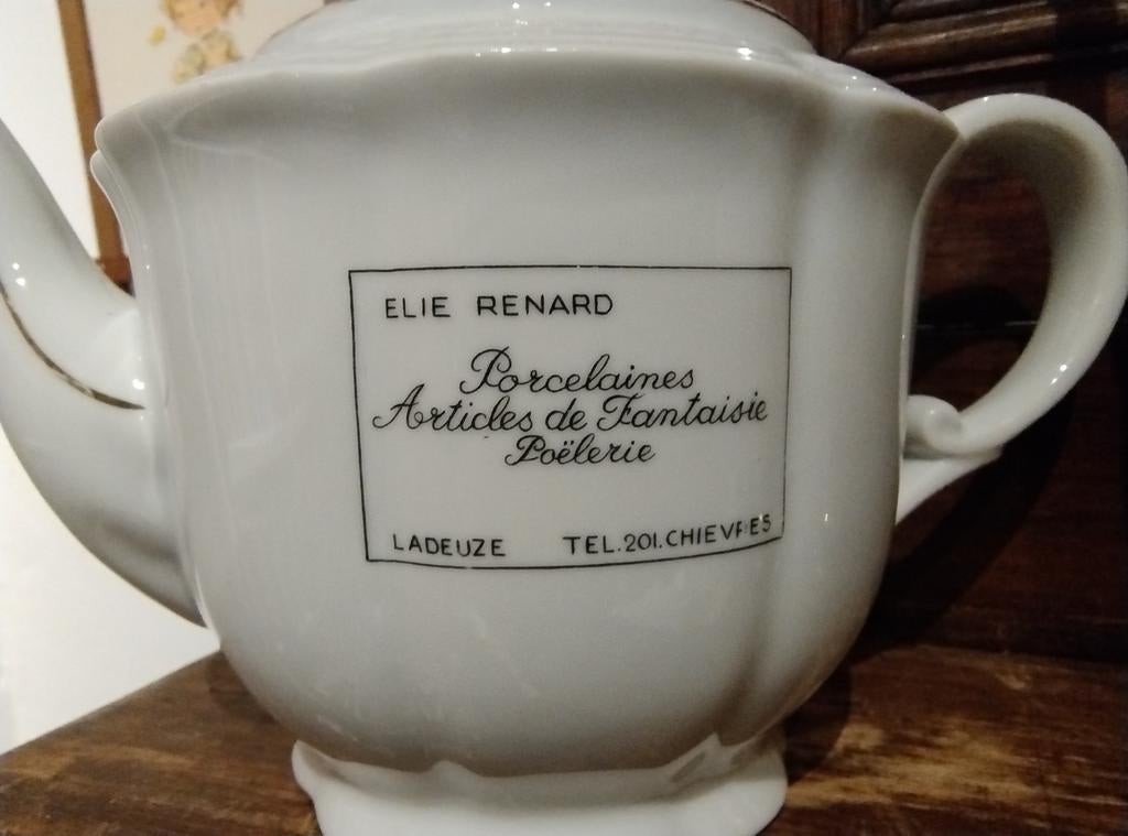 ancienne théière publicitaire cerabel, Antiquités & Art, Enlèvement ou Envoi