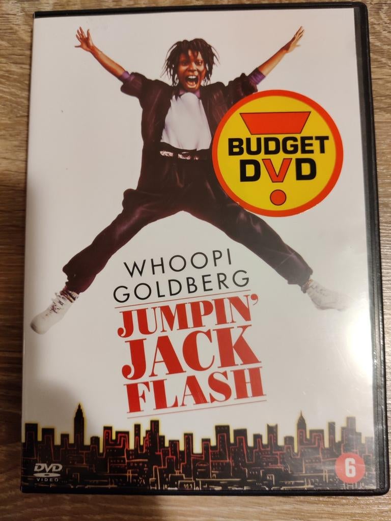 Jumpin' Jack Flash (1986) (Whoopi Goldberg) Zeldzaam! DVD, Ophalen of Verzenden, Zo goed als nieuw
