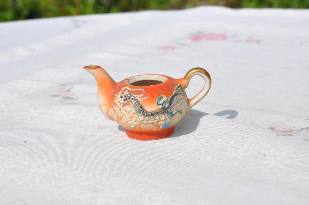 mini théière de vitrine satsuma, Ophalen of Verzenden