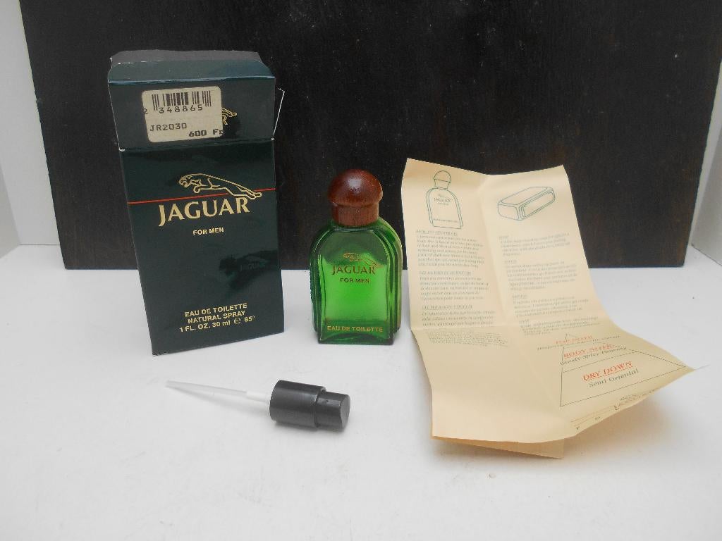 ancien flacon eau de toilette Jaguar for men 30ml, Enlèvement ou Envoi, Utilisé, Bouteille de parfum