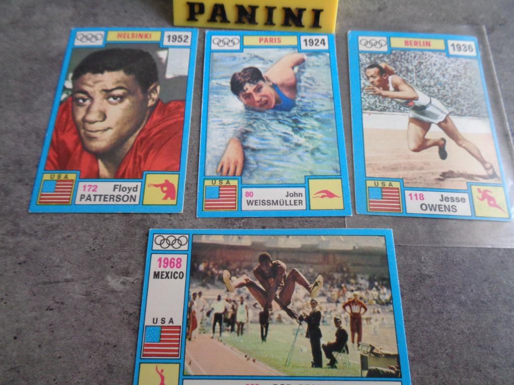 PANINI  STICKERS OLYMPIA 1896/1972 ANNO 1972 4X, Ophalen of Verzenden