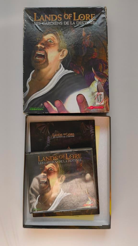 Lands of Lore II retro-speldoos voor PC, Een of twee spelers, Ophalen of Verzenden, Gebruikt, Autre