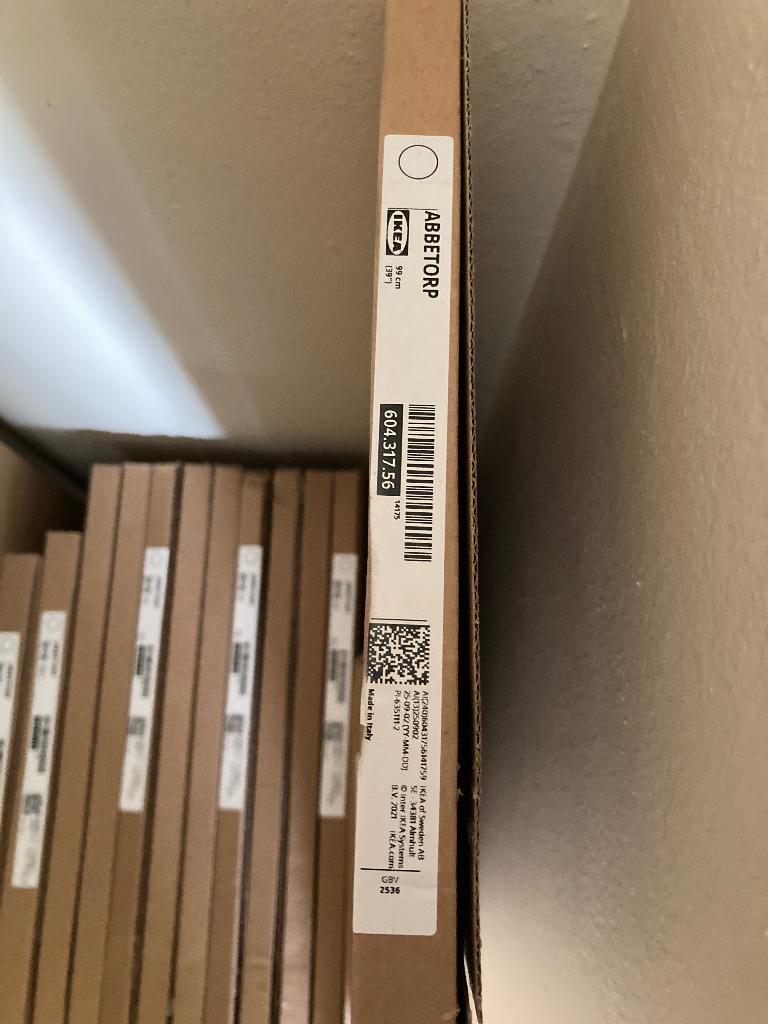 Abbetorp Ikea Faktum, Ophalen, Nieuw, Wit