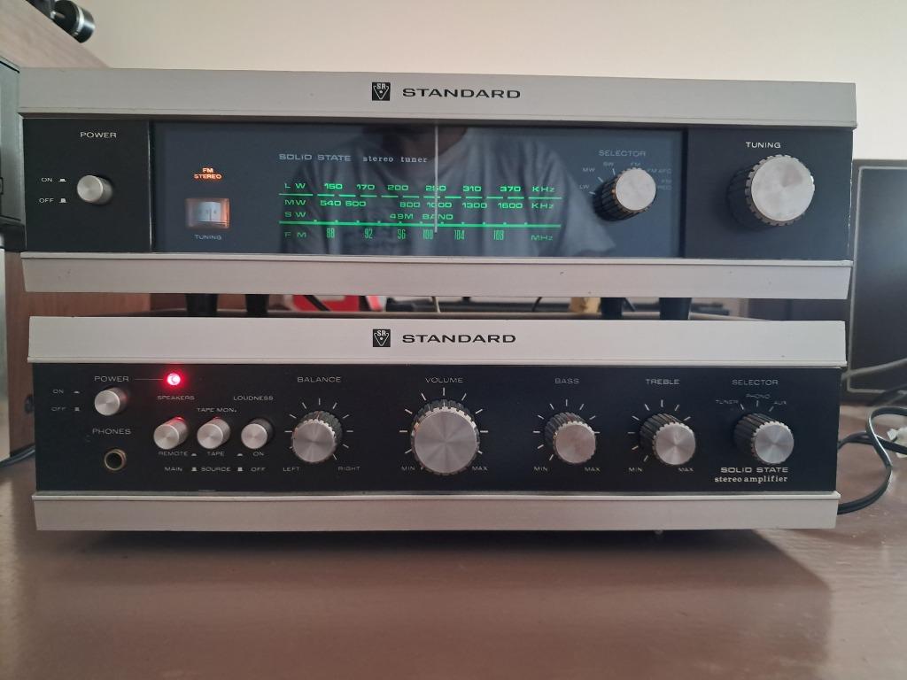 Standard PM-403W versterker met bijhorende tuner, Autres marques, Moins de 60 watts, Enlèvement, Stéréo