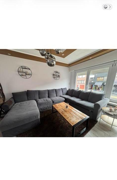 Prachtige grote IKEA-hoekzetel – wasbare hoezen (Grönlid), Ophalen, Gebruikt, Stof, Ikea