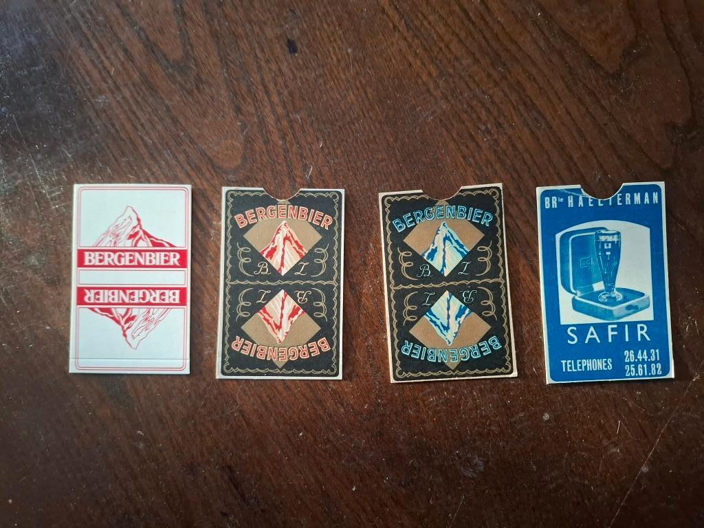 De Gheest (achterkant van de verpakking,speelgoedkaart), Verzamelen, Biermerken, Verzenden, Zo goed als nieuw, Overige typen, Overige merken