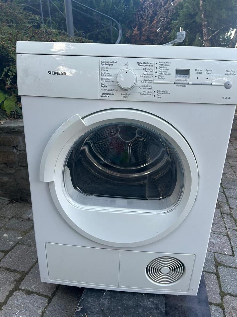 Sèche-linge Siemens 7kg classe énergétique C sans réservoir, Enlèvement, Utilisé