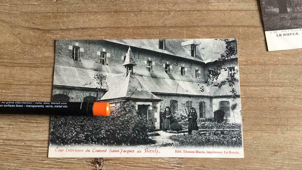 Roeulz cour intérieur couvent, Avant 1920, Non affranchie, Hainaut