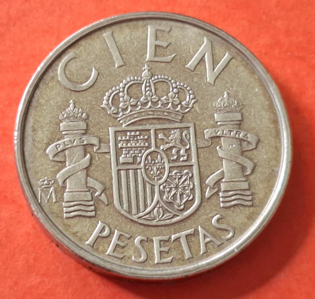 Pièce Espagne - 100 pesetas - 1982, Envoi, Monnaie en vrac