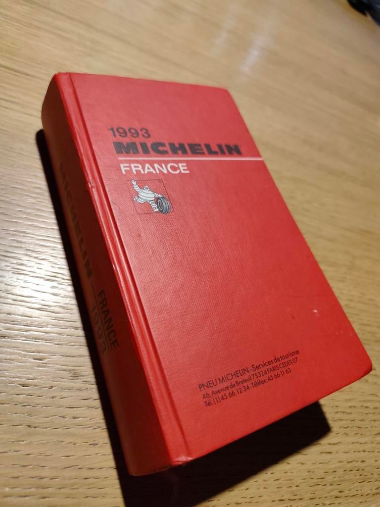 Michelin Francia 1993, Enlèvement ou Envoi, Michelin