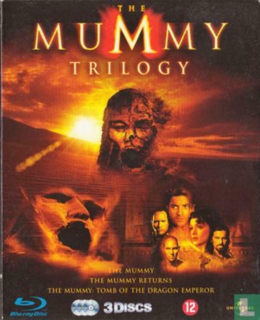 Complete Box The Mummy Trilogy 3 Blu Rays Nieuw, Enlèvement ou Envoi, Action