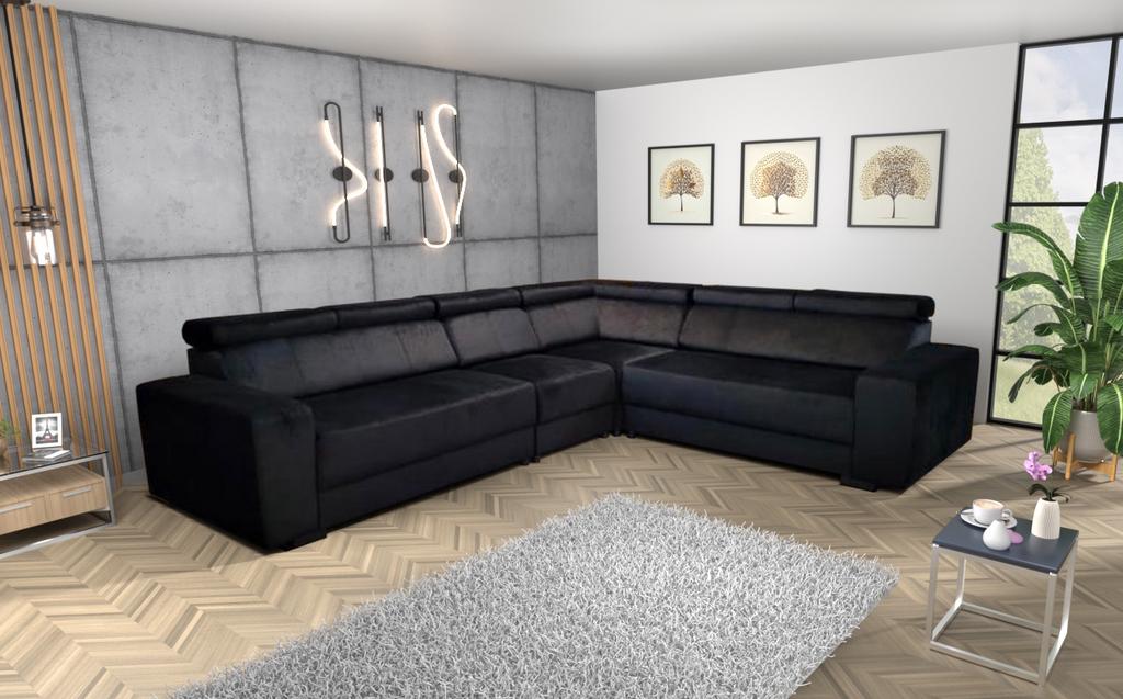 Salon d'angle similicuir, Maison & Meubles, Canapés | Coins salons complets, Neuf, Tissus, Enlèvement ou Envoi