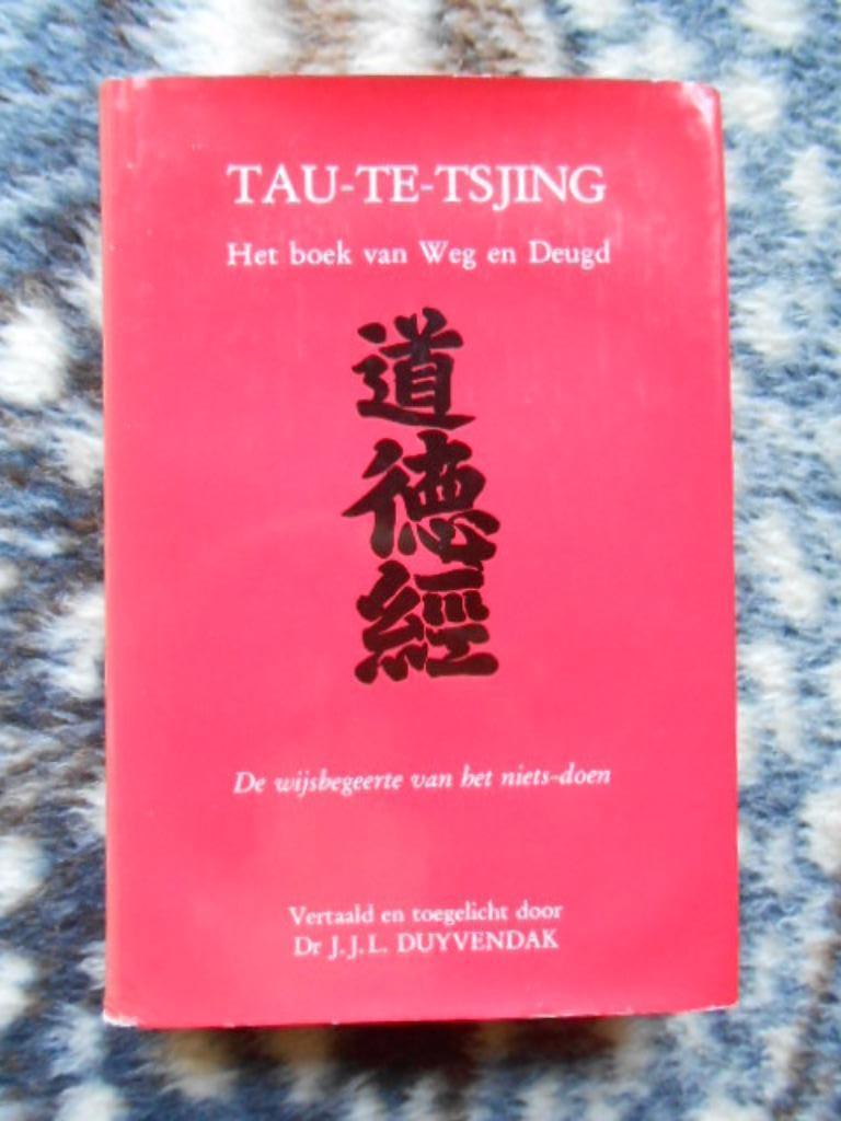 boek Tau-te-tsjing wijsbgeerte Dr J.J.L. Duyvendak, Boeken, Filosofie, Wijsbegeerte of Ethiek, Dr. J.J.L. Duyvendak, Ophalen of Verzenden