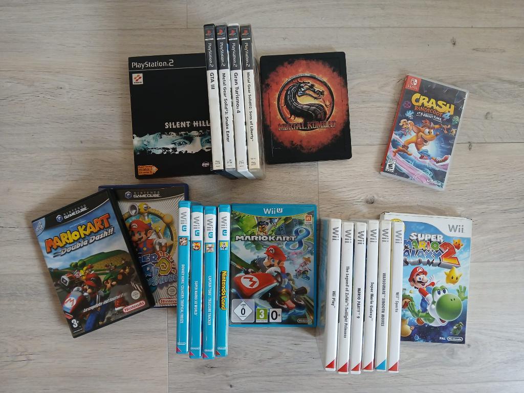 Jeux Videos PS 2 3 Nintendo WII U Game Cube Switch limited, Games en Spelcomputers, Ophalen, Zo goed als nieuw, Avontuur en Actie