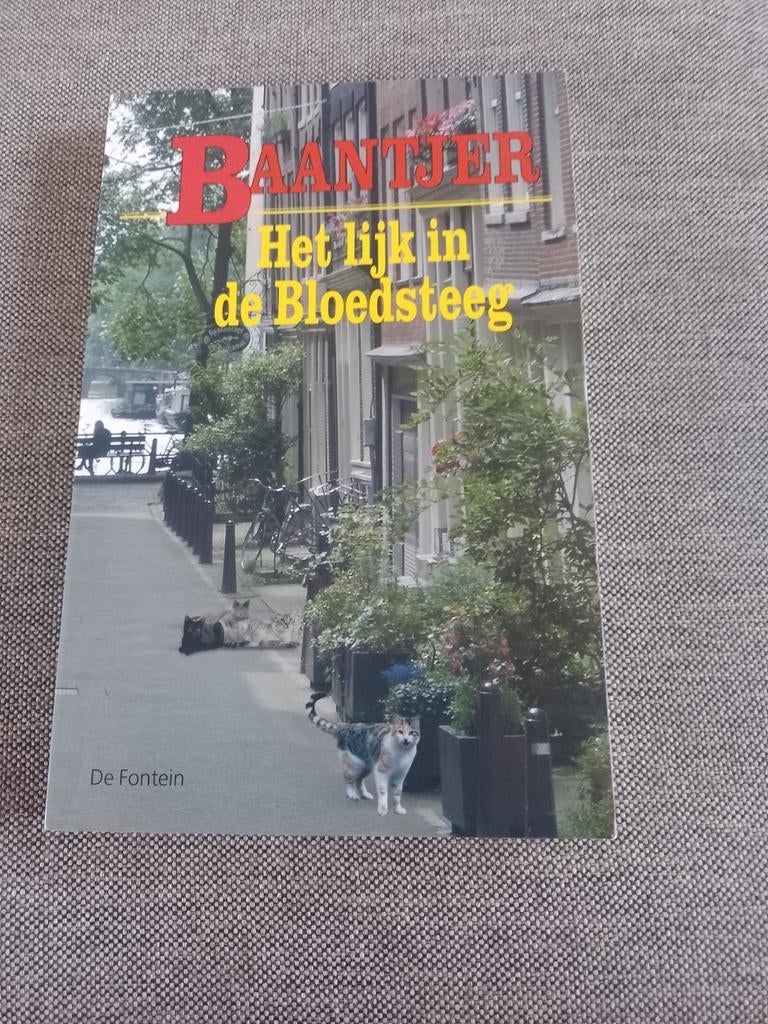 Baantjer het lijk in de bloedsteeg, Ophalen of Verzenden, Zo goed als nieuw