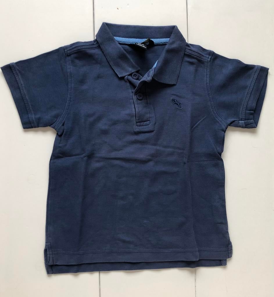 blauw polo kraagje t-shirt H&M 98, Kinderen en Baby's, Kinderkleding | Maat 98, Gebruikt, Jongen of Meisje, H&M, Ophalen of Verzenden