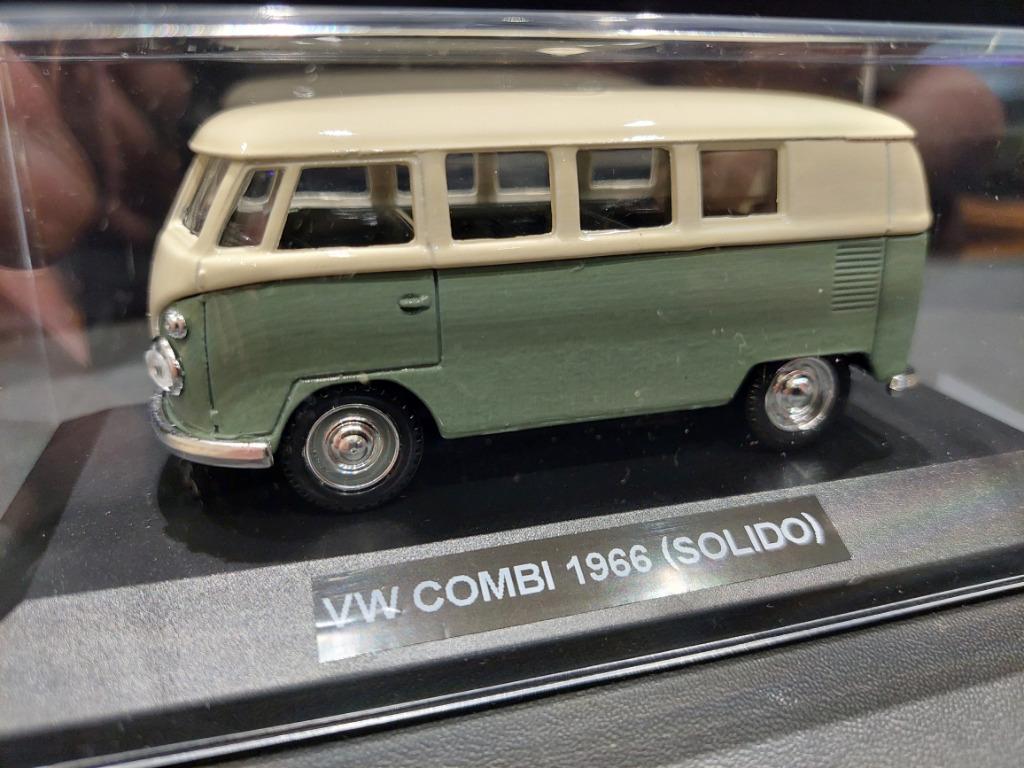 VOLKSWAGEN COMBI-SOLIDO- 1966, Ophalen of Verzenden, Zo goed als nieuw, Solido