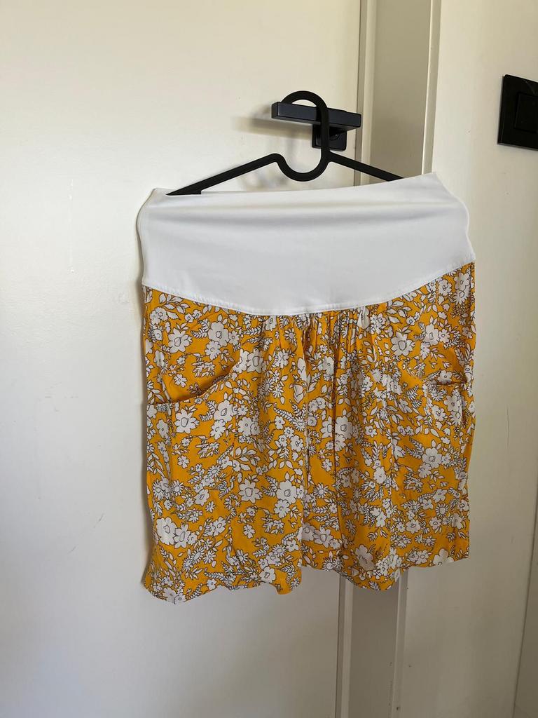 Zwangerschapsrok Balloon Paris, Kleding | Dames, Rokken, Zo goed als nieuw, Maat 36 (S), Wit, Ophalen of Verzenden