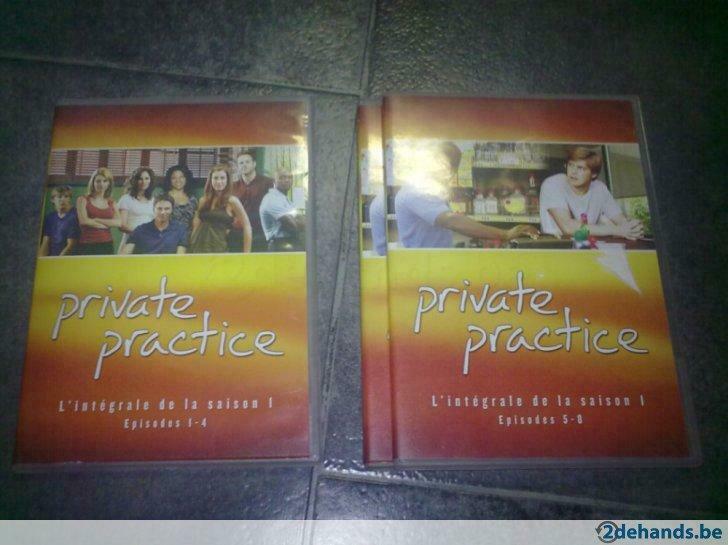 2 DVD's Seizoen 1 "private practice", Ophalen of Verzenden