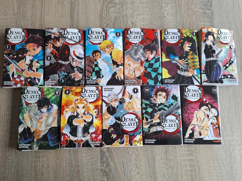 Livres Manga Demon Slayer - Tomes de 1 à 8, Livres, BD | Comics, Plusieurs comics, Enlèvement, Comme neuf, Autres régions