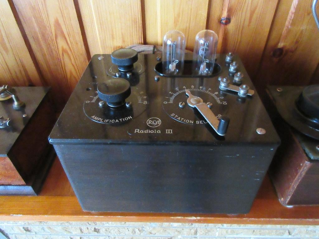 Radio tsf RCA Radiola 3 type RI 1924-25 in zeer goede staat, Antiek en Kunst, Ophalen of Verzenden