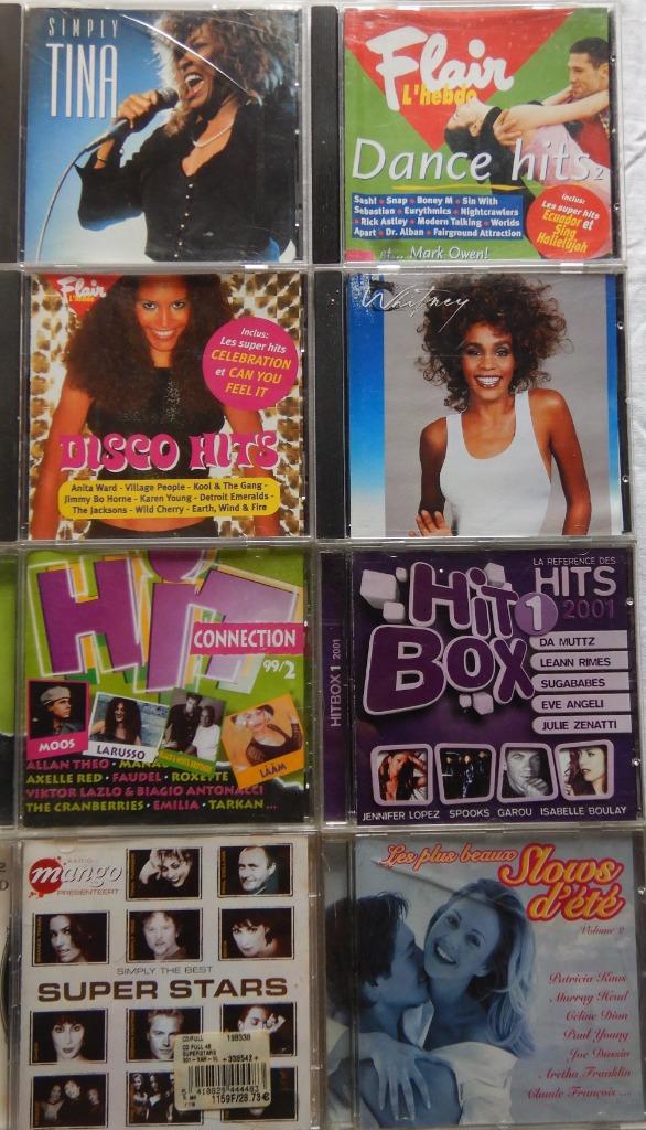 Set van 9 cd's voor verschillende artiesten., Ophalen of Verzenden, Gebruikt