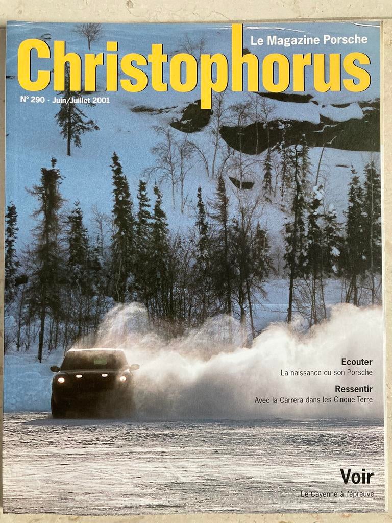 Christophorus Porsche tijdschrift 290, Ophalen of Verzenden, Zo goed als nieuw, Porsche