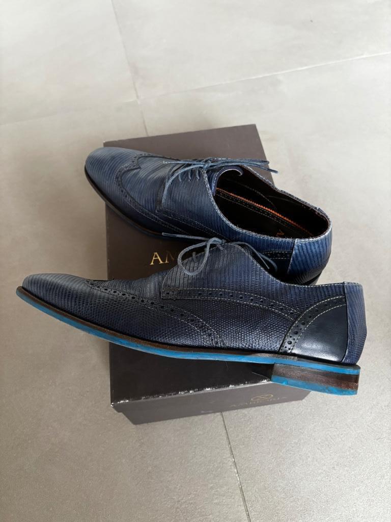 Ambiorix geklede herenschoenen maat 41,5, Kleding | Heren, Schoenen, Ambiorix, Gedragen, Veterschoenen, Verzenden