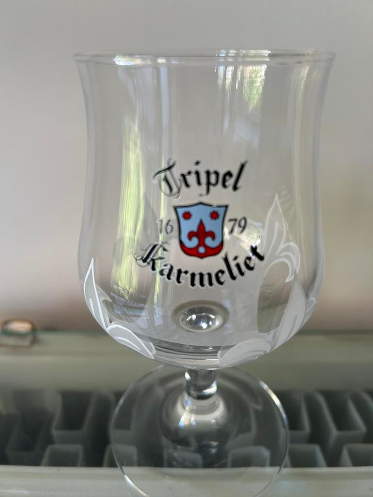 Verres à bière Tripel Karmeliet 20 cl, Enlèvement, Comme neuf