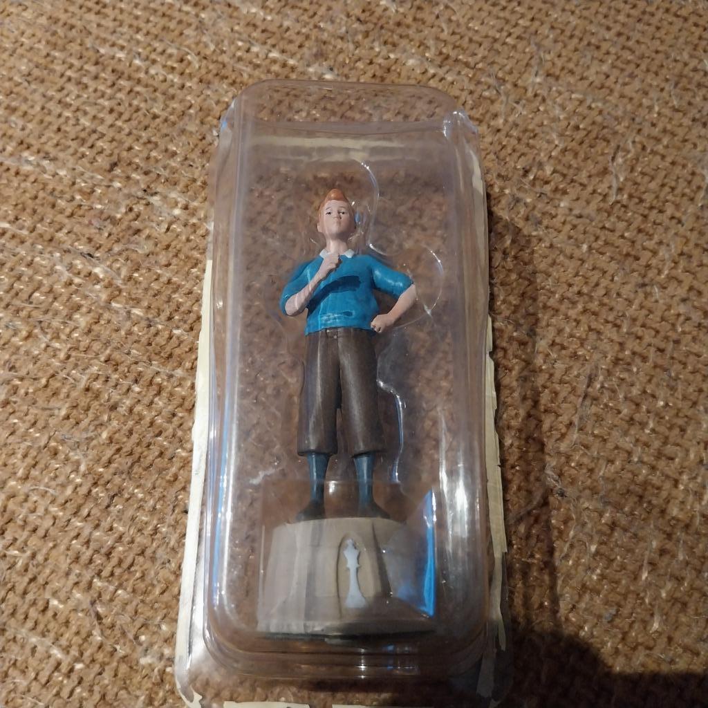 Statuette TINTIN de 12 cm-   2012-  NEUF -, Enlèvement, Tintin, Neuf, Statue ou Figurine