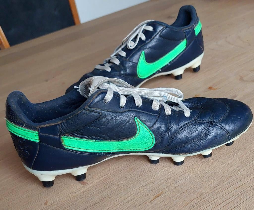Voetbalschoenen Nike - maat 36,5 - echt leer, Enlèvement ou Envoi, Utilisé, Chaussures
