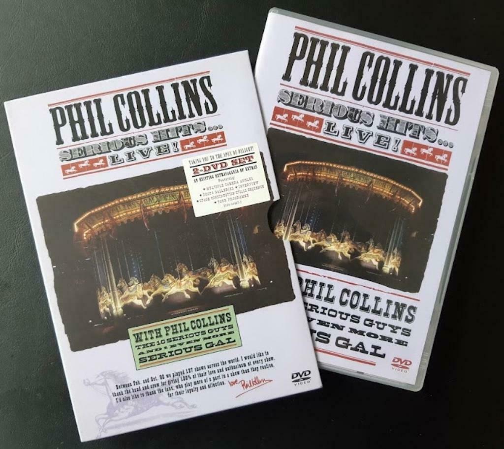 PHIL COLLINS - Serious hits... Live! ( Boxset 2DVDs ), Vanaf 16 jaar, Ophalen of Verzenden, Zo goed als nieuw, Concert