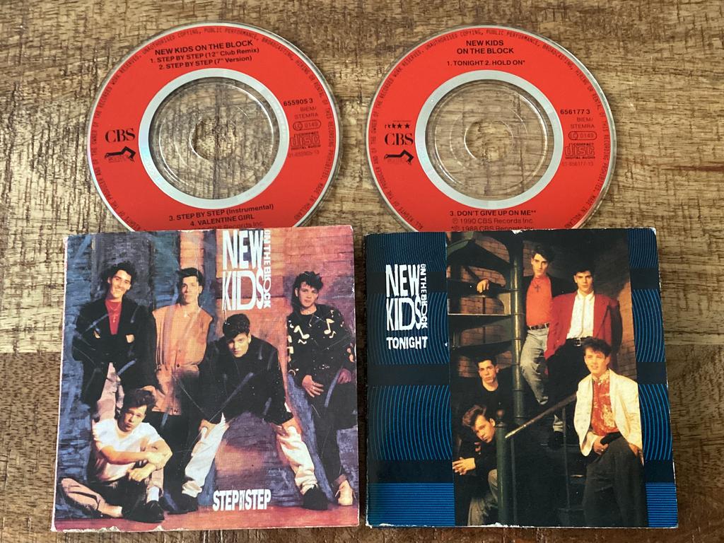 New Kids On The Block - 2x Mini maxi cd 💿💿, Ophalen of Verzenden, Gebruikt, Pop