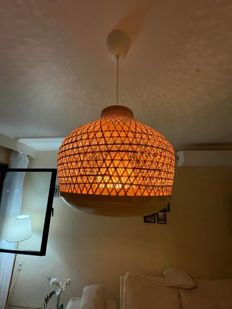 Suspension IKEA MISTERHULT – Bambou fait main – Comme neuve, Enlèvement ou Envoi, Comme neuf