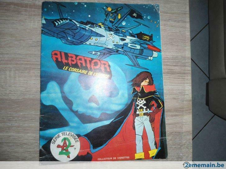 Magnifique ancien Album Albator  274 images collées sur 300, Enlèvement ou Envoi, Utilisé