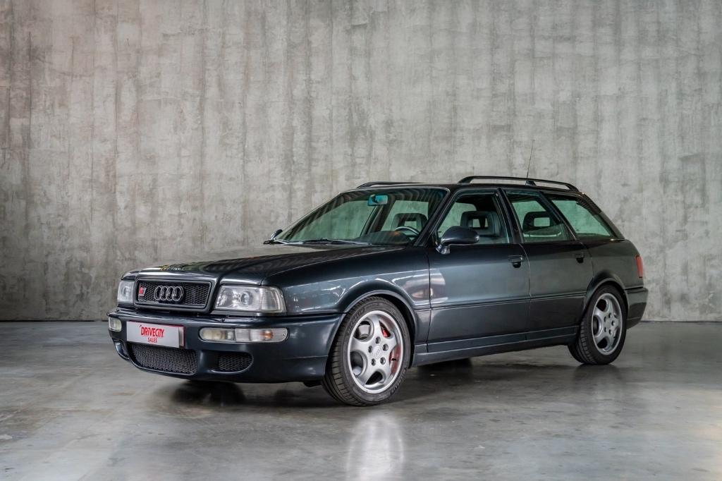 Audi RS2 uit 1994, Auto's, RS2, Zwart, Leder, Bedrijf
