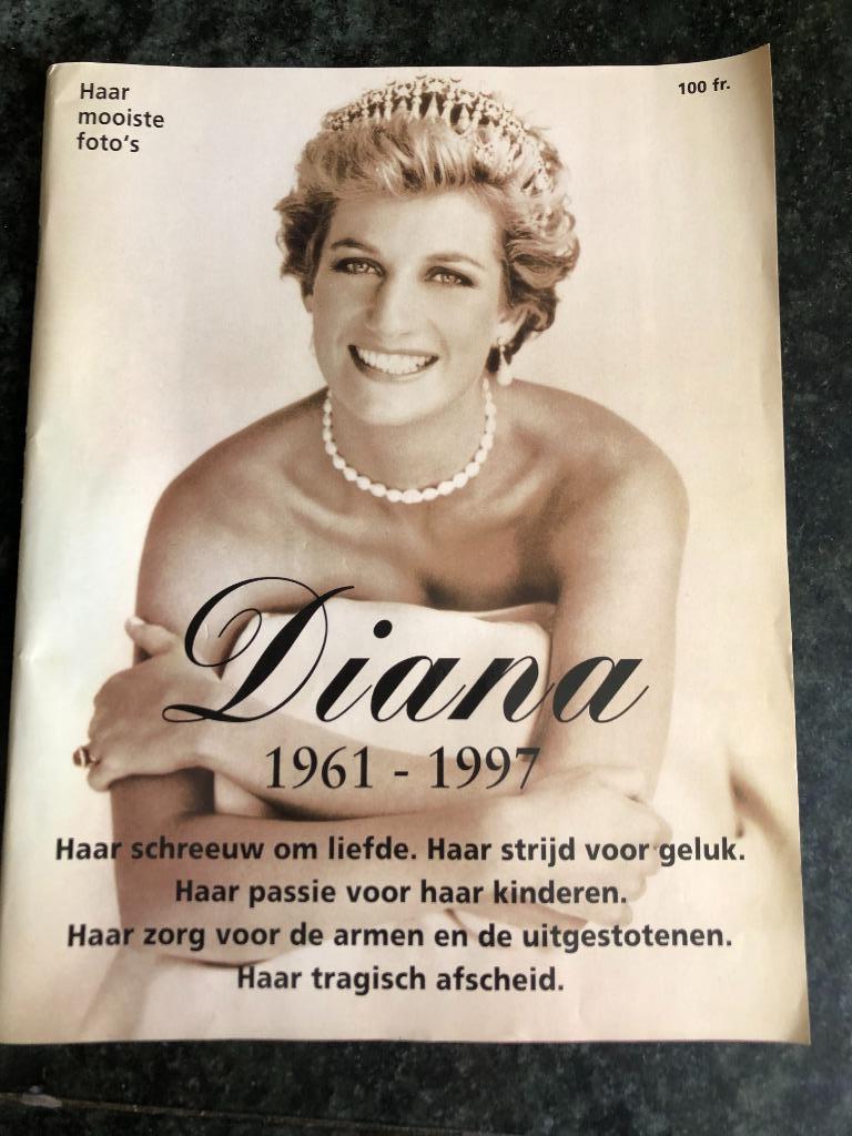 Magazine Prinses Diana, Verzamelen, Ophalen of Verzenden, Gebruikt, Tijdschrift of Boek