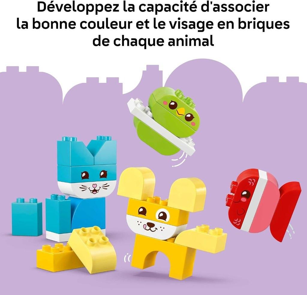 LEGO DUPLO | animaux créatifs | LIVRAISON GRATUITE, Neuf, -, -, Ensemble complet