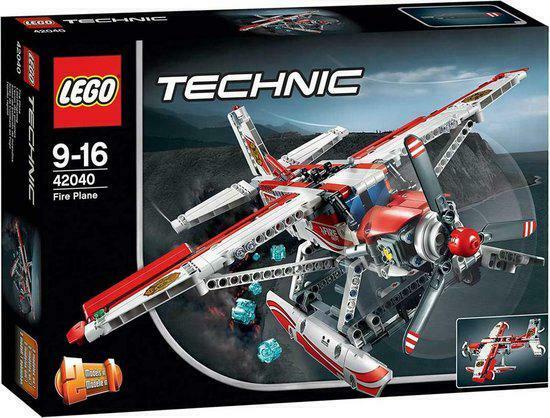 Avion d'extinction d'incendie - LEGO Technic - 42040, Enlèvement ou Envoi, Comme neuf, Ensemble complet, Lego