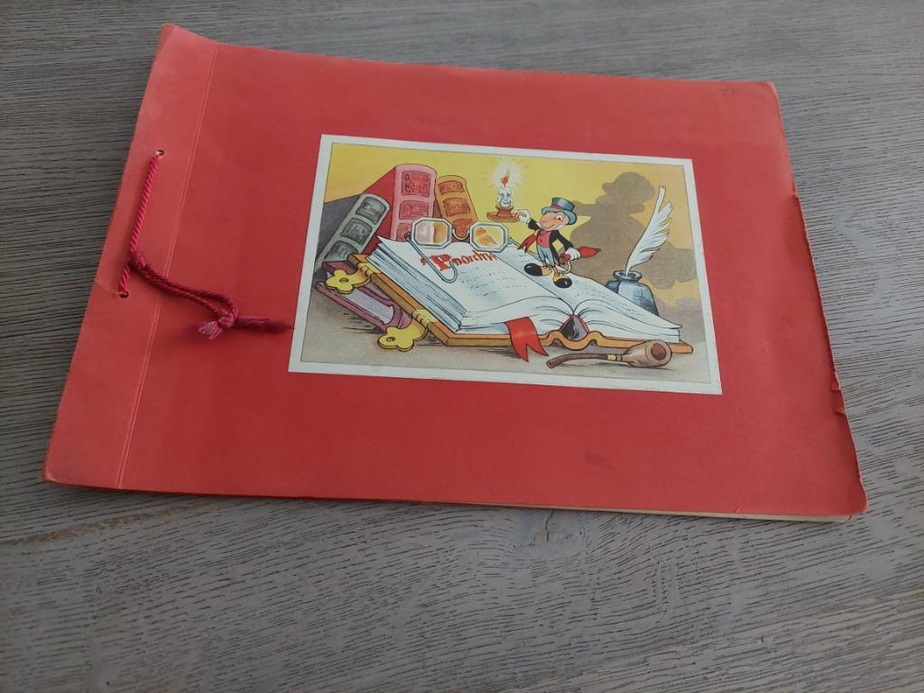 boekje met prenten Pinokkio, Verzamelen, Foto's en Prenten, Ophalen of Verzenden, Gebruikt, Overige onderwerpen, Prent