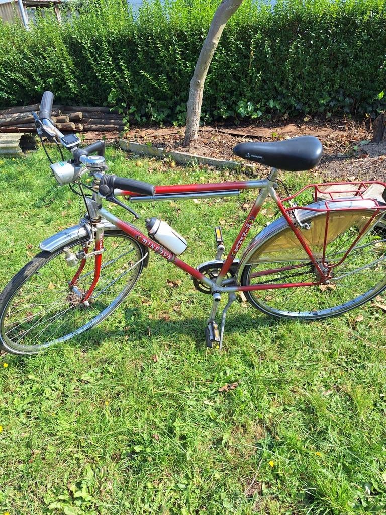 Herenfiets minerva, 3 naaf versnellingen. Inox., Fietsen en Brommers, Ophalen, Zo goed als nieuw