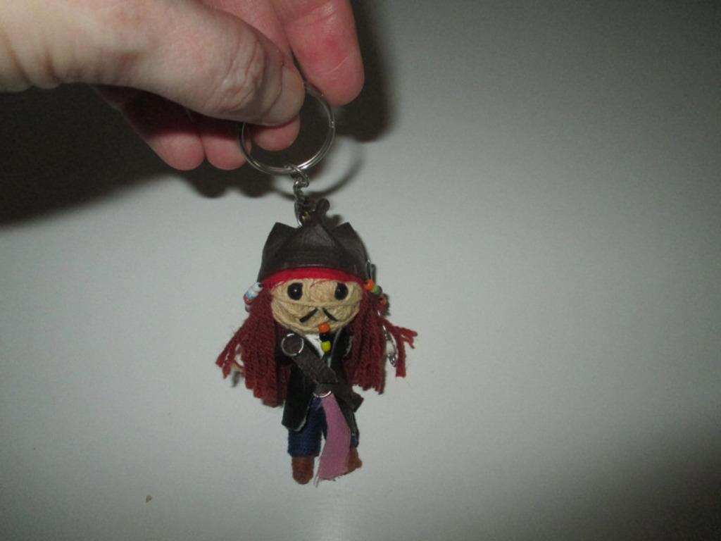 sleutelhanger captain Jack Sparrow Pirates of the caribbean, Ophalen of Verzenden, Nieuw