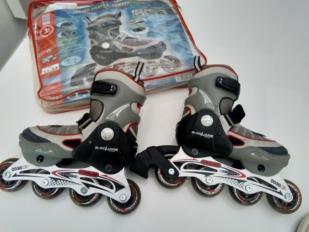 Inline skates verstelbaar,maat 31-33, Sport en Fitness, Skeelers, Ophalen of Verzenden, Verstelbaar, Gebruikt