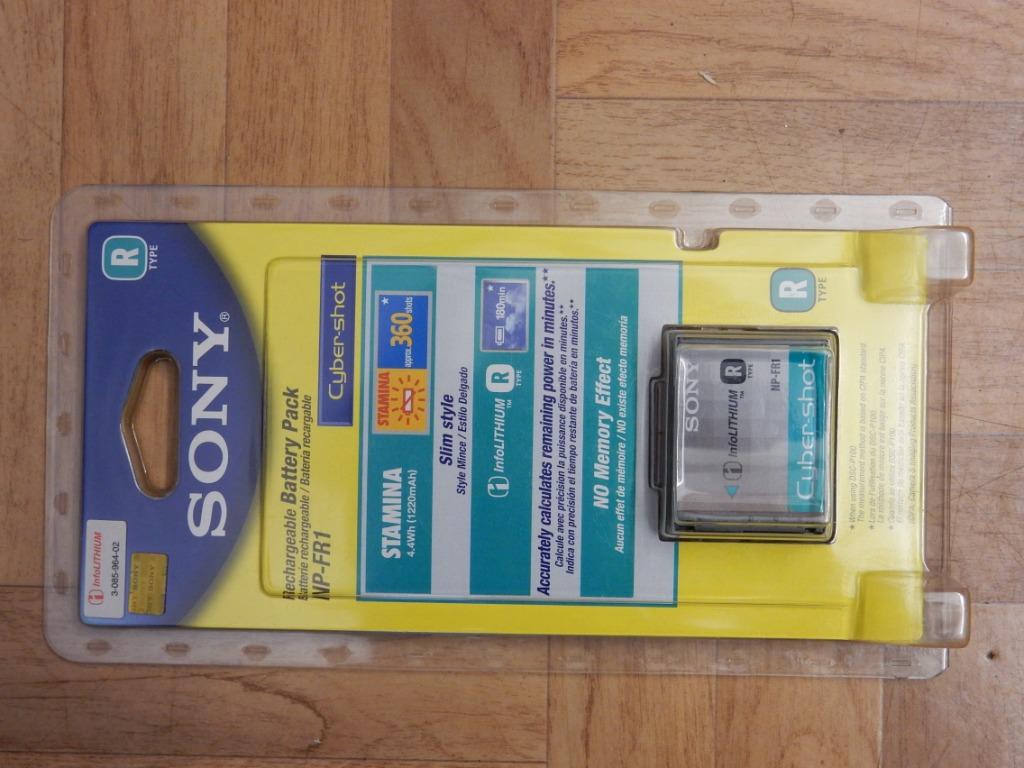 jw0666: Sony info  batt pack NP-FR13.6V  4.4Wh  122, Enlèvement ou Envoi, Neuf