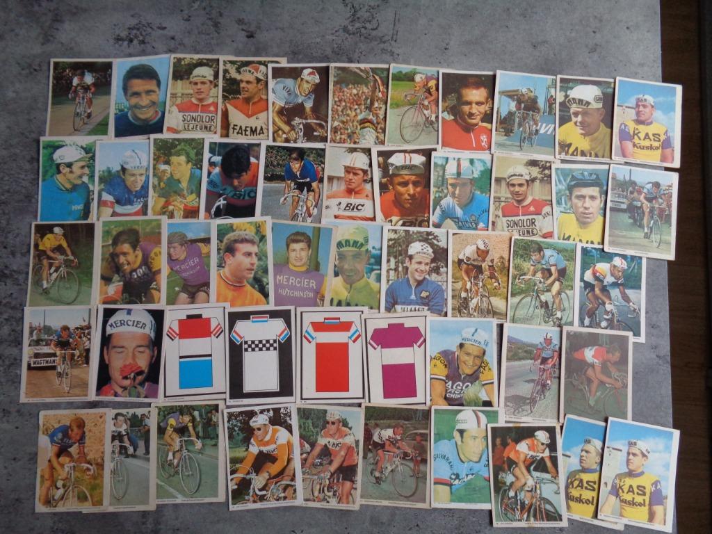 CYCLISTES   IMAGES CARTES  ANNÉES 1960, MONTY LE, Envoi