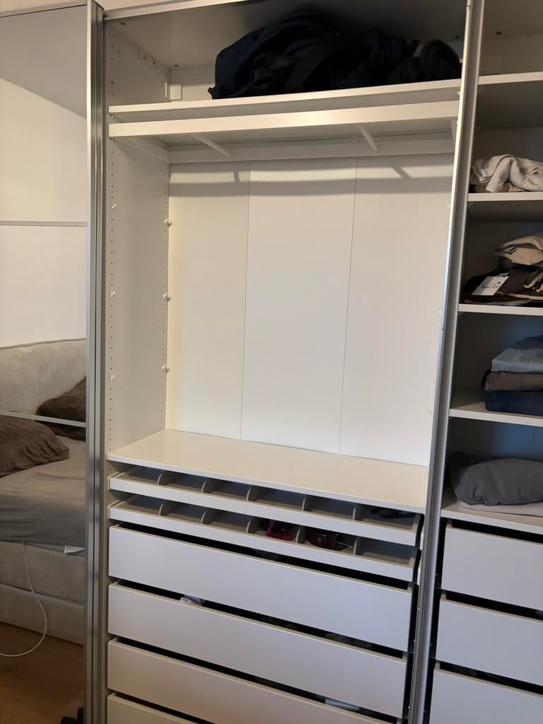 Tringle à vêtements IKEA Komplement blanche, Enlèvement, Comme neuf